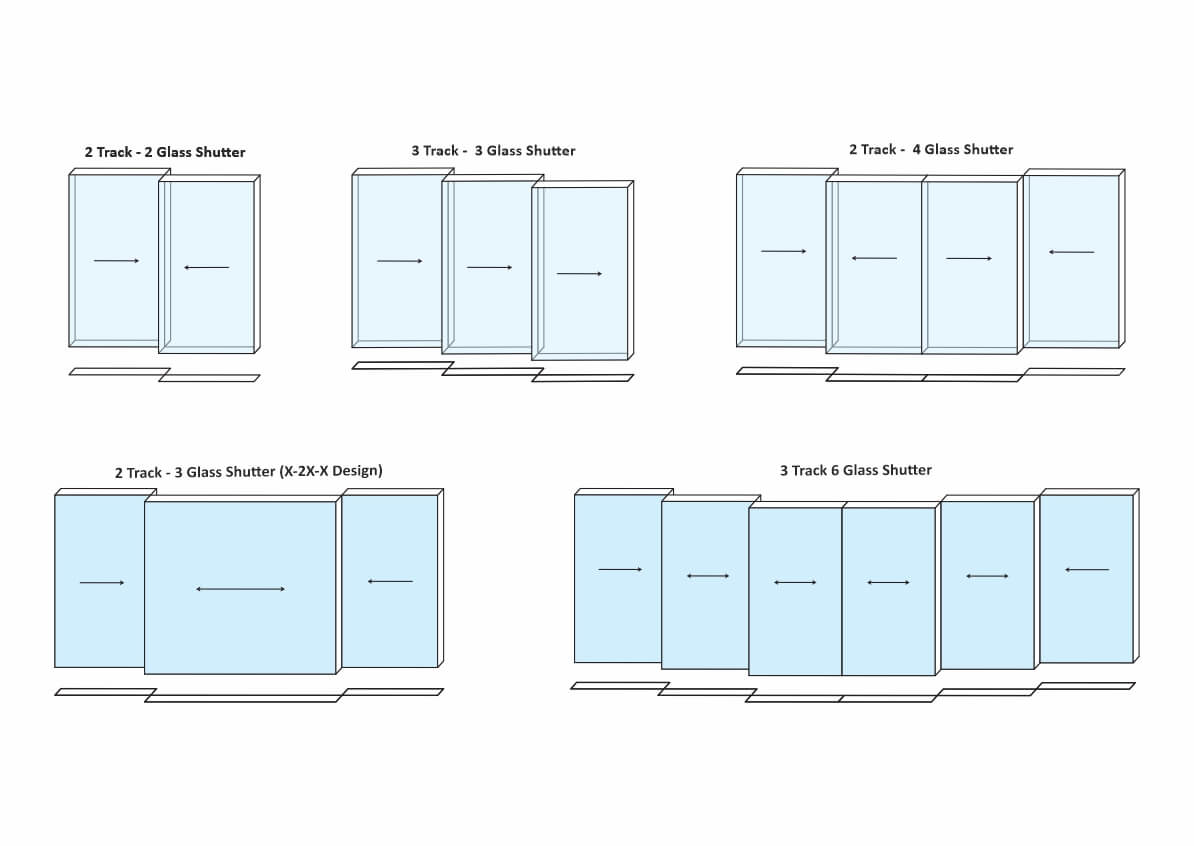High-quality Slim Windows with concealed features and aluminum finish