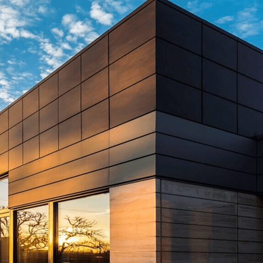Modern Aluminium Composite Panel (ACP) Cladding for building exteriors